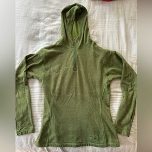 Green Canyons 1/4 zip sweatshirt
